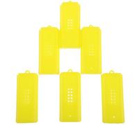 Tofficu 10 Pièces Cages de Protection Plastique pour Élevage de Reines Abeilles Lot de Léger et Accessoires Apiculture Essentiels pour Transport et Capture Facile