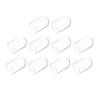 Tofficu 10 Pièces Couvercles Verre Créatifs pour Fleurs Séchées Présentoir Micro Paysage Décoration DIY pour Cadeau Saint-Valentin