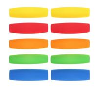 Tofficu 10 Pièces Manchon de Poignée Léger et Confortable en Écume Antidérapant Ergonomique pour Ustensiles pour Personnes Âgées et Faiblesse Musculaire à Domicile Institution