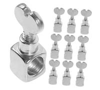 Tofficu 10 Pièces Needle Clamp Replacement With Rotatable Handle Metal Sewing Machine Fittings For Tailors Vintage Style Needle Holder For Garment Repair
