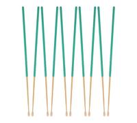 Tofficu 10 Pièces Outils Cérumen Oreilles en Bambou Poignée | Vert, Retrait du Cérumen, Outil de Soin Auditif, Format Pratique pour Usage Quotidien et Précis
