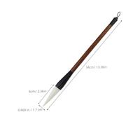 Tofficu 10 pièces Pinceaux de Calligraphie Chinoise pour Débutants Pinceaux de Peinture à Encre Sumi Polyvalents pour Écriture Dessin et Aquarelle Coffret Complet pour Création Artistique
