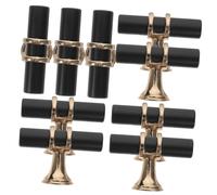 Tofficu 10 pièces Poignées de Meuble de Zinc Boutons et Poignées Décoratifs pour Portes Armoire Robustes et Durables pour Intérieur Tirage Facile pour Placards et Commodes