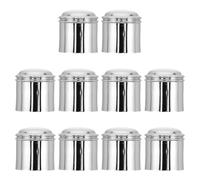 Tofficu 10 Pièces Vanne Inverseuse Cuivre Argenté Bouton-poussoir, Accessoire Moderne pour Rénovation Salle de Bain, Installation Simple et Transition Facile du Débit D'eau