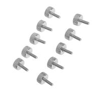 Tofficu 10 pièces Vis Moletées Haute Résistance pour Vernier Caliper Vis de Blocage à Tête Ronde Remplacement Facile pour Mesures Précises