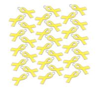 Tofficu 100pièces Lot De Pendentifs Émail Ruban Cœur Pour Sensibilisation Au Cancer Du Sein Charms Légers Pour Bracelets Colliers Boucles Oreilles Et Créations Artisanales