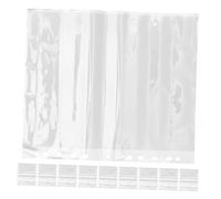 Tofficu 10pièces Pochettes pour Films Négatifs Classeurs Pochettes Archivage Photo Sacs Étanches pour Documents De Collection Protection des Négatifs Importants