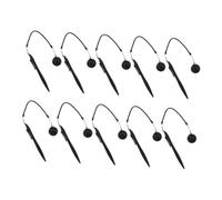 Tofficu 10pièces Stylet Résistif avec Corde -Perte Et Support Précision Élevée pour Écrans Tactiles pour Tablettes Et Outil Multi-Fonctionnel pour Écriture Et Dessin