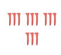 Tofficu 12 Pièces Faux Nez Long en Vinyle Bande Élastique pour Cosplay