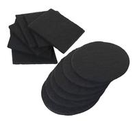 Tofficu 12 Pièces Filtres à Actif pour Poubelle Compost Cuisine Tampons de Remplacement Coton Filtrant Élimination des Odeurs Compatibles avec Poubelles Compostage Végétal