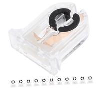 Tofficu 12 pièces LED Transparent Light Socket Fluorescent Lamp Holder Plastic Non Shunted Replacement For Old Style Tubes