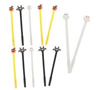 Tofficu 15 pièces Lot Stylos Gel Halloween à Figures Animées Ergonomiques Fournitures Scolaires pour Étudiants Récompenses et Fêtes