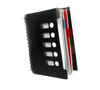 Tofficu 150feuilles Cahier de Notes à Spirale Grandes Lignes Carnet Scolaire Agenda Professionnel Bloc-notes pour École et Bureau Format