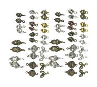 Tofficu 150pièces Pendentifs Forme De Pomme De Pin Lot De Breloques Noix Vintage Pour Bracelet Breloques Forme De Gland Pour Décoration Automne Diy