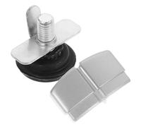 Tofficu 1ensemble Fixation Métallique pour Écran De Bureau Pattes De Support pour Cloison De Bureau Accessoires De Séparation De Poste De Travail