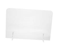 Tofficu 1Ensemble Tableau Mémo Acrylique Transparent Tableau Effaçable pour Bureau et École Support pour Notes et Messages