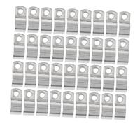 Tofficu 2 ensembles Boucle De Serrage De Câble Support De Câble Simple Organisateur De Câbles Clip De Support Mural Pinces De Fil Pour Câbles Clips De Cordon 100 pièces * 2