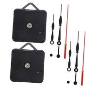 Tofficu 2 ensembles Kit de Mécanismes de Pendule Mouvement Quartz Réparable pour Horloge Murale DIY de Remplacement Compatibles avec Horloges Sans Cadre et Pendules Suspendues