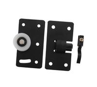 Tofficu 2 Ensembles Kit de Roulettes pour Porte Coulissante de Meuble Galet de Porte pour Armoire Palier à Roulement Haute Vitesse Adapté pour et Placards