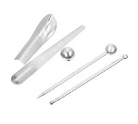 Tofficu 2 Ensembles Outils Acier Inoxydable pour Finition Joints Carrelage Caulk Smoothing Tool Ergonomique pour Coins et Bords Outil de Pose Maçonnerie pour Joints Béton et Carrelage