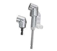 Tofficu 2 pièces Adaptateur Tournevis Angle Rallonge Magnétique pour Perceuse Électrique Embout Flexible pour Visser les Restreints
