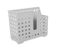 Tofficu 2 Pièces boîte de rangement de couverts drain séchage cage à baguettes corbeille profil mur panier lave bouteille récipient à baguette porte- pour comptoir pp Gris
