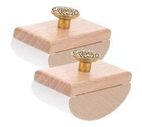 Tofficu 2 pièces Buvard Encre Bois Outil Absorbant à Séchage Rapide pour Bureau et Étudiants Tampon à Bascule Bois pour Calligraphie et Écriture Au Stylo Plume