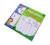 Tofficu 2 Pièces Cahier Alphabet Exercices Tracé Lettres et Préparation pour Garçon Fille Âge Préscolaire Améliore Crayon et Motricité Fine