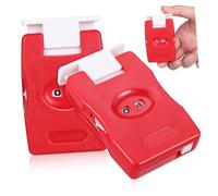 Tofficu 2 pièces Compteur de pour Tricot Rouge Robuste Compteur de Mailles Facile à Utiliser Accessoires Pratiques pour Crochet et Tricot