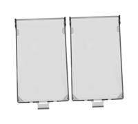 Tofficu 2 Pièces Couvercle de Prise Étanche Transparent Protection Résistante à Eau pour Prises et Interrupteurs Compatible Maison Bureau Industrie Design Minimaliste Sécurisé