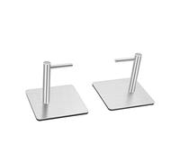 Tofficu 2 pièces Crochet Mural Acier Inoxydable Porte Papier Toilette Magnétique Support Multifonction pour Salle de Bain et Cuisine Design Compact et