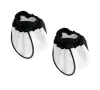 Tofficu 2 pièces Diffuseur Blanc Jour pour Lampe de Studio et Photographie Portrait Accessoire Photo Professionnel