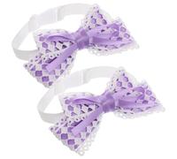 Tofficu 2 Pièces Embrasse de Rideau Style Nœud, Embrasses Décoratives en Corde, Polyester, Double Nœud, Bande Élastique, pour Décoration Intérieure du Salon Maison