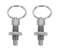 Tofficu 2 Pièces Goupilles de Couplage à Ressort en Acier Inoxydable pour Industrie et Automobile Verrou Ressort et Pontet