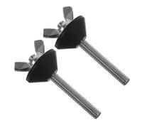 Tofficu 2 pièces Kit de Boulons Inox pour Fixation Réservoir et Siège de Toilette Complet avec Joint Étanchéité Compatible Toilettes Standard Installation Facile pour Maison et Bureau