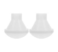 Tofficu 2 Pièces Lot de Embouts Arroseur Jardin Blancs Buses Pulvérisation Précision pour Arrosoirs Installation Facile pour Fleurs et Potager