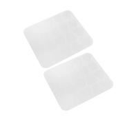 Tofficu 2 Pièces Moule Silicone pour Médiators de Guitare Ergonomique pour Résine Époxy Fabrication de Bijoux Porte-clés et Pendentifs Créatifs