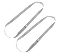 Tofficu 2 Pièces Protection Dorsale Moto Technologie Anti-crevaison en Caoutchouc Butyle, Absorption des Chocs pour Roues de 19 Pouces, pour Cyclisme en Extérieur et Conduite Quotidienne