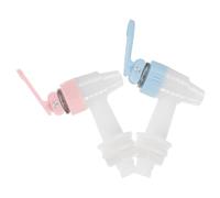 Tofficu 2 pièces Robinet de Bonbonne Eau Plastique Robinet Distributeur Étanche pour Bidon Compatible avec Distributeurs Eau et Barils à Boissons Installation Facile et Couleur Aléatoire