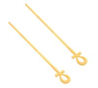 Tofficu 2 Pièces Sceptre Serpent en Plastique Or pour Costume Halloween Prise Confortable et Design Unique, pour Événements Cosplay et Fêtes à Thème Anciens