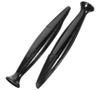 Tofficu 2 Pièces Stylo Gel Diamant Rechargeable Noir, Portable avec