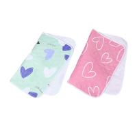 Tofficu 2 Pièces Tapis Absorbants Imperméables 70x90 Cm pour Cage Petits Animaux, Doublure Réutilisable pour Cochons d'Inde Hamster Lapin, Tissu Lavable et Séchage Rapide, Literie