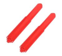 Tofficu 2 Pièces Tige Porte-Papier Toilette Plastique Extensible à Ressort pour Support Papier Hygiénique Remplacement pour Salle de Bain et Hôtel