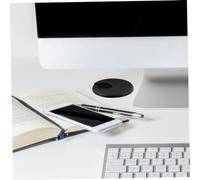 Tofficu 20 Pièces Cache Passe Câbles de Bureau Noir Organiseur de Fils pour Gestion Multiple sur Tables de Travail et Bureaux à