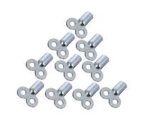 Tofficu 20 pièces Clés de Purgeur Radiateur de Zinc Clé Vanne Carrée Robuste et Durable pour Plomberie Chauffage