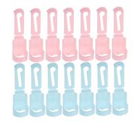 Tofficu 20 Pièces Guide Fil à Doigt Plastique pour Crochet Séparateur de Fil Anneaux Support Doigt pour Tricot et Artisanat
