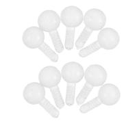 Tofficu 20 Pièces Kit de Piercing Invisible Alliage de Titane avec Filetage Intérieur Accessoires Transparents pour Perçage Discret et Confortable
