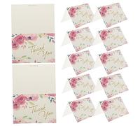 Tofficu 20 pièces Lot de Cartes de Remerciement pour Enseignants Cartes de Thème Fête des Enseignants Motifs Variés Légères et Faciles à Écrire Adaptées à Âges