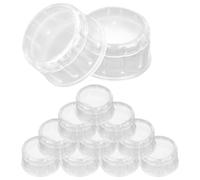 Tofficu 20 Pièces Lot de Couvercles Anti-éclaboussures Plastique Transparent pour Shaker Accessoires de Mixeur Portable pour Thé au Lait Citron et Smoothies Couvercles Adaptés aux