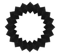 Tofficu 20 Pièces Papier de Test Noir Brillant pour Calibration Découpe Précise, Papier Glacé Solide pour Évaluation des Paramètres en Usage Industriel